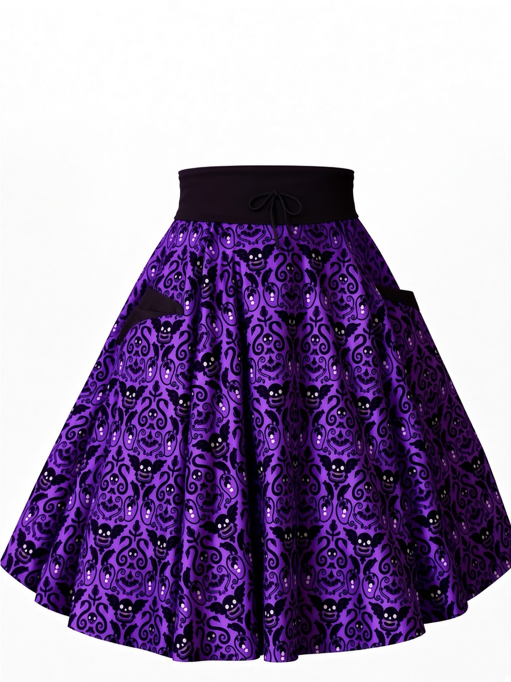 Pinup Couture x Elvira Haunted Mansion Skirt Size 4X